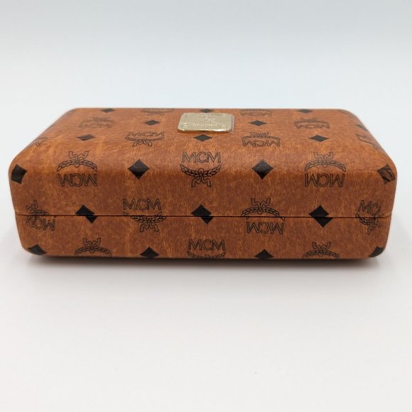 MCM Accessories Mcm Brown Leather Sunglass Case Poshmark